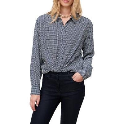 Caroll Blus, Crlimp/Pe26/Vichy/marinblå, 36 Caroll Blus, Crlimp/Pe26/Vichy/marinblå, 36