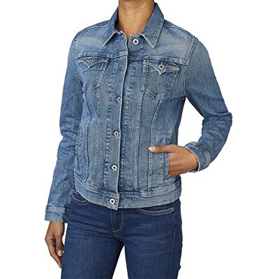 Pepe Jeans Thrift Jackets dam, 000DENIM (HQ0), XXS Pepe Jeans Thrift Jackets dam, 000DENIM (HQ0), XXS