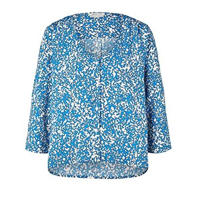 TOM TAILOR Denim Damer Blus 1035519, 31338 Abstract Structure Print, S TOM TAILOR Denim Damer Blus 1035519, 31338 Abstract Structure Print, S