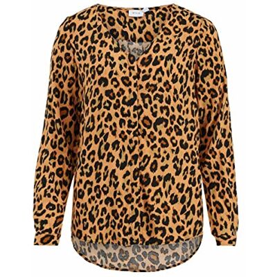 Vila dam Vipaya V-neck L/S Shirt/Su Noos Blus Vila dam Vipaya V-neck L/S Shirt/Su Noos Blus