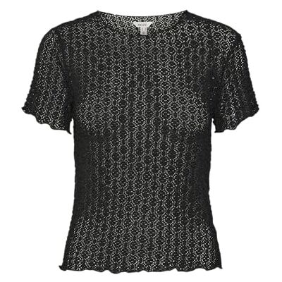 VERO MODA aware Vmshelby Ss O-Neck Short Top VMA Noos, svart, M VERO MODA aware Vmshelby Ss O-Neck Short Top VMA Noos, svart, M