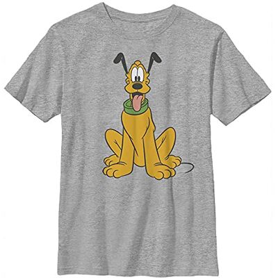 Disney karaktärer Traditionella Pluto Boy's Crew Tee Athletic Heather, X-Small, Atletisk ljung, XS Disney karaktärer Traditionella Pluto Boy's Crew Tee Athletic Heather, X-Small, Atletisk ljung, XS