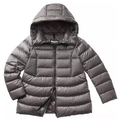 Blauer Kvinnors Korta Jackor Vadderad Fjäder Jacket, 952 cm, XXL Blauer Kvinnors Korta Jackor Vadderad Fjäder Jacket, 952 cm, XXL