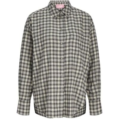 JJXX JACK & JONES dam Jxjamie Ls flanellskjorta WVN skjorta, Vetiver/detalj: kontrollera, XL JJXX JACK & JONES dam Jxjamie Ls flanellskjorta WVN skjorta, Vetiver/detalj: kontrollera, XL