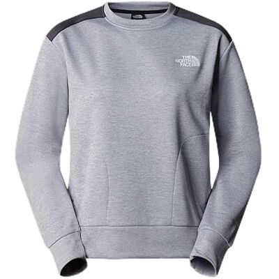 The North Face Reaxion Fleece Crew Tröja för kvinnor, Tnf Light Grey Heather/Asphalt Grey, L The North Face Reaxion Fleece Crew Tröja för kvinnor, Tnf Light Grey Heather/Asphalt Grey, L