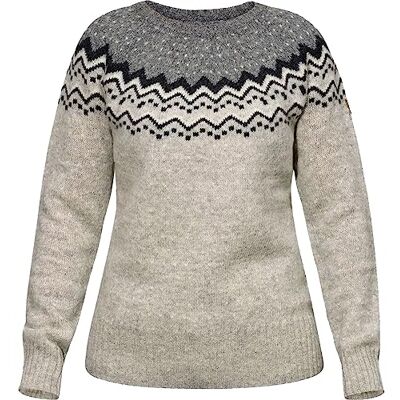 Fjällräven dam YLLpullover Övik Knit grå XS Fjällräven dam YLLpullover Övik Knit grå XS