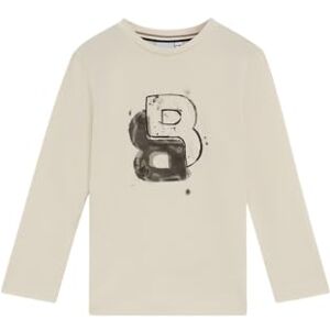 Boss T-shirt för pojkar J52365, Vanilj, 6 år Boss T-shirt för pojkar J52365, Vanilj, 6 år