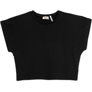 Koton Girls's Basic överdimensionerad crew neck kortärmad bomull t-shirt, Svart (999), 9-10 År Koton Girls's Basic överdimensionerad crew neck kortärmad bomull t-shirt, Svart (999), 9-10 År