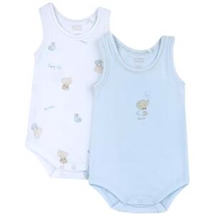 Chicco , Bodysuit för nyfödd och nyfödd, ärmlös med bekväm öppning, designad i Italien, kläder för nyfödd och nyfödd 0–24 månader, idéer för födelse, Ljusblå, 3 anni Chicco , Bodysuit för nyfödd och nyfödd, ärmlös med bekväm öppning, designad i Italien, kläder för nyfödd och nyfödd 0–24 månader, idéer för födelse, Ljusblå, 3 anni