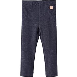 NAME IT Flickor Nmfsalli Dnmtally SWE leggings Noos byxor, Mörkblå denim, 80 cm NAME IT Flickor Nmfsalli Dnmtally SWE leggings Noos byxor, Mörkblå denim, 80 cm