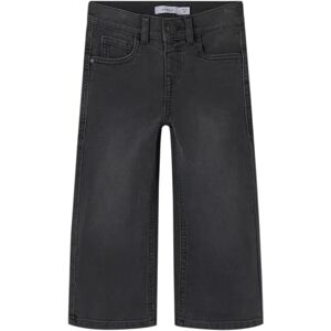 NAME IT flicka Nmfrose Wide Jeans 8808-Dt Tb, Mörkgrå denim, 116 NAME IT flicka Nmfrose Wide Jeans 8808-Dt Tb, Mörkgrå denim, 116