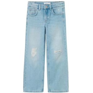 NAME IT ONLY Nkfrose Hw Wide Jeans 1411-te Noos, Ljusblå denim, 140 cm NAME IT ONLY Nkfrose Hw Wide Jeans 1411-te Noos, Ljusblå denim, 140 cm