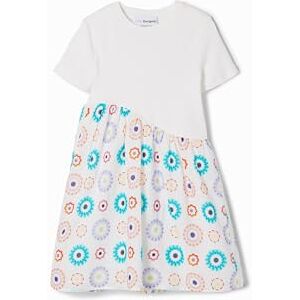 Desigual flicka Vest_Andy klänning, Vit, 6 År Desigual flicka Vest_Andy klänning, Vit, 6 År