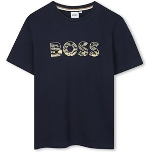 Boss T-shirt för pojkar J52358, Blå, 6 år Boss T-shirt för pojkar J52358, Blå, 6 år