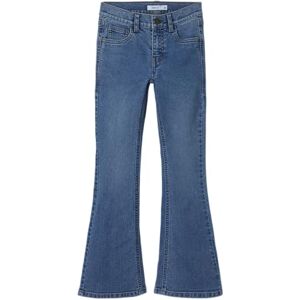 NAME IT flicka Nkfpolly bootcut jeans 8808-Dt Tb, Mellanblå denim, 116 NAME IT flicka Nkfpolly bootcut jeans 8808-Dt Tb, Mellanblå denim, 116