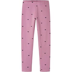NAME IT Nkfdavina AOP SWE Leggings Bru Noos, mauve orchid, 146 NAME IT Nkfdavina AOP SWE Leggings Bru Noos, mauve orchid, 146