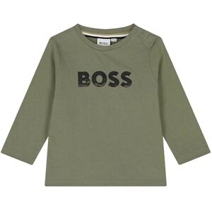 Boss J52467 T-shirt för pojkar, Limegrön, 3 månader Boss J52467 T-shirt för pojkar, Limegrön, 3 månader