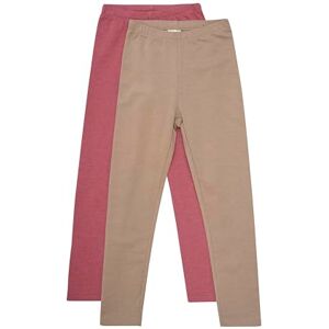 MINYMO W.AOP leggings sweatshirt (2-pack), brun, 11 år blandad, kastanj, 146 MINYMO W.AOP leggings sweatshirt (2-pack), brun, 11 år blandad, kastanj, 146