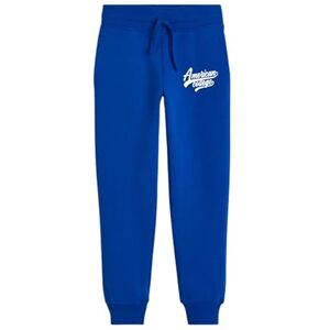 AMERICAN COLLEGE USA Joggingbyxor och leggings korta smala sportkläder barnkläder unisex pojkar flickor modell ACJOGW1 Indigo 14 år, Indigo, 14 år AMERICAN COLLEGE USA Joggingbyxor och leggings korta smala sportkläder barnkläder unisex pojkar flickor modell ACJOGW1 Indigo 14 år, Indigo, 14 år