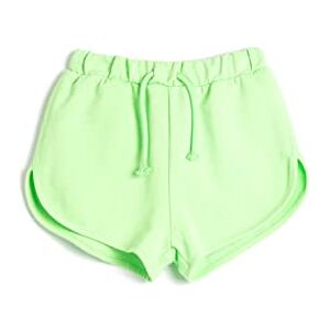 Koton Girls's Basic dragsko fickor bomullsshorts, Grön (786), 6-7 år Koton Girls's Basic dragsko fickor bomullsshorts, Grön (786), 6-7 år