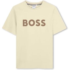 Boss T-shirt för pojkar J52711, Vanilj, 14 år Boss T-shirt för pojkar J52711, Vanilj, 14 år