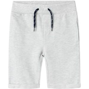 NAME IT Pojkar Nkmvasse SWE Long Unb Shorts, Ljusgrå melange, 128 NAME IT Pojkar Nkmvasse SWE Long Unb Shorts, Ljusgrå melange, 128