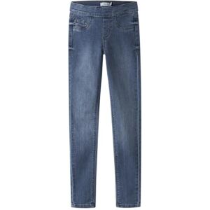 NAME IT Nkfpolly skinny leggings 2810-Lm Noos, Mellanblå denim, 152 NAME IT Nkfpolly skinny leggings 2810-Lm Noos, Mellanblå denim, 152