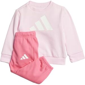 adidas Uniseks niemowleta BIG LOGO ESSENTIALS JOGGER, Clear Pink/White, 6-9 Months adidas Uniseks niemowleta BIG LOGO ESSENTIALS JOGGER, Clear Pink/White, 6-9 Months