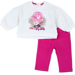 Chicco , outfit due pezzi: leggings e felpa, baby – flicka, blå, 12 m, designad i Italien, Fuchsia (2), 3 månader Chicco , outfit due pezzi: leggings e felpa, baby – flicka, blå, 12 m, designad i Italien, Fuchsia (2), 3 månader