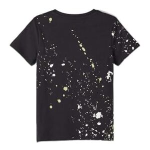 NAME IT Boy's NKMBANJO SS Top kortärmad skjorta, svart, 116, svart, 116 cm NAME IT Boy's NKMBANJO SS Top kortärmad skjorta, svart, 116, svart, 116 cm