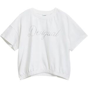 Desigual TS_Sky T-shirt för flickor, Vit, 4 år Desigual TS_Sky T-shirt för flickor, Vit, 4 år