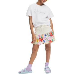 Desigual Skirt_Rose, vit, 8 år, Vit, 8 anni Desigual Skirt_Rose, vit, 8 år, Vit, 8 anni