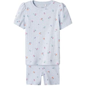 NAME IT flicka Nmfhamanda smala bikershorts set Pb, Xenonblå, 116 NAME IT flicka Nmfhamanda smala bikershorts set Pb, Xenonblå, 116