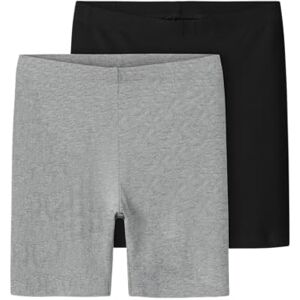 NAME IT flicka Nkfvivian 2P Solid Short Leggings Noos (2-pack), svart, 86-92 NAME IT flicka Nkfvivian 2P Solid Short Leggings Noos (2-pack), svart, 86-92