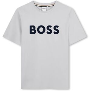 Boss T-shirt för pojkar J52711, Grå, 6 år Boss T-shirt för pojkar J52711, Grå, 6 år