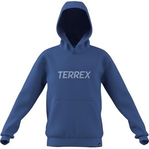 adidas Uniseks dzieci Terrex Kids Multi Logo Hoodie, ray blue, 11-12 Years adidas Uniseks dzieci Terrex Kids Multi Logo Hoodie, ray blue, 11-12 Years