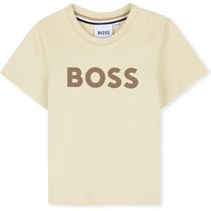 Boss T-shirt för pojkar J52711, Vanilj, 12 år Boss T-shirt för pojkar J52711, Vanilj, 12 år