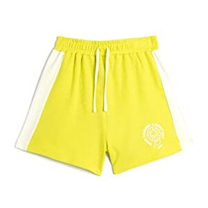 Koton Girls's Drawstring Color Contrast Cotton Shorts, Grön (973), 7-8 år Koton Girls's Drawstring Color Contrast Cotton Shorts, Grön (973), 7-8 år