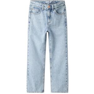 NAME IT kids flicka Nkfrose Hw raka jeans 9222-Be Noos, Ljusblå blekt denim, 176 NAME IT kids flicka Nkfrose Hw raka jeans 9222-Be Noos, Ljusblå blekt denim, 176