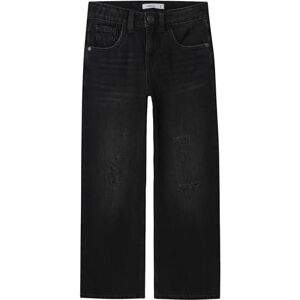 NAME IT Namn det flicka jeans bred passform, Svart denim, 158 NAME IT Namn det flicka jeans bred passform, Svart denim, 158