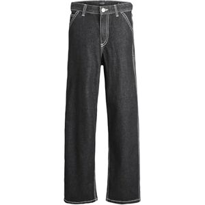 JACK & JONES barn säckig passform jeans JJIALEX JJCARPENTER MF 056 SN JNR Baggy Fit Jeans Junior, Svart denim, 158 JACK & JONES barn säckig passform jeans JJIALEX JJCARPENTER MF 056 SN JNR Baggy Fit Jeans Junior, Svart denim, 158