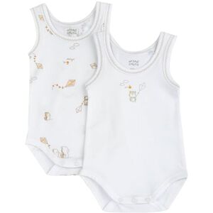 Chicco Två bodys, Vit, 18 M�nader Chicco Två bodys, Vit, 18 M�nader