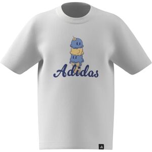 adidas Uniseks dzieci FOOD PACK GRAPHIC T-SHIRT KIDS, white, 9-10 Years adidas Uniseks dzieci FOOD PACK GRAPHIC T-SHIRT KIDS, white, 9-10 Years
