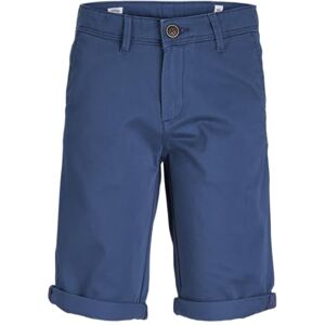 JACK&JONES JUNIOR Jpstbowie Jjshorts Solid Sa Sn Jnr chinos shorts, Signera blå, 128 JACK&JONES JUNIOR Jpstbowie Jjshorts Solid Sa Sn Jnr chinos shorts, Signera blå, 128