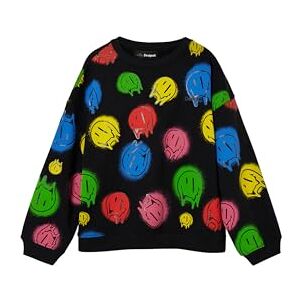 Desigual Pojkar smile Colours tröja, svart, 6 År Desigual Pojkar smile Colours tröja, svart, 6 År