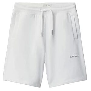 Calvin Unisex Kids Inst. Logo Shorts LV1CKSJC50 Andra shorts, Vit (Vit 11-0601 TCX), 6 år Calvin Unisex Kids Inst. Logo Shorts LV1CKSJC50 Andra shorts, Vit (Vit 11-0601 TCX), 6 år