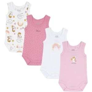 Chicco Set 4 Body S/M, rosa, 6 månader (4) Baby, Rosenröd, 6 mesi Chicco Set 4 Body S/M, rosa, 6 månader (4) Baby, Rosenröd, 6 mesi