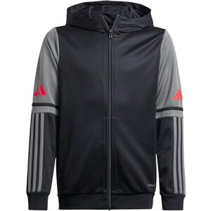 adidas Unisex – Barn SQUADRA25 HOODY KIDS, black/team grey four/pure ruby, 5-6 Years adidas Unisex – Barn SQUADRA25 HOODY KIDS, black/team grey four/pure ruby, 5-6 Years