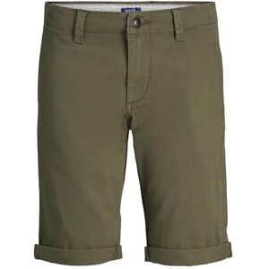 JACK & JONES JACK&JONES JUNIOR Jpstdavid Jjchino shorts AKM Sn Jnr chinoshorts, Dammig oliv, 140 JACK & JONES JACK&JONES JUNIOR Jpstdavid Jjchino shorts AKM Sn Jnr chinoshorts, Dammig oliv, 140