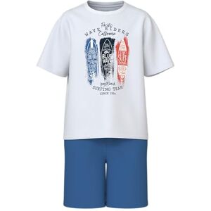 NAME IT pojkar Nkmvigor Ss Nreg toppset, Ljus vit, 134 NAME IT pojkar Nkmvigor Ss Nreg toppset, Ljus vit, 134